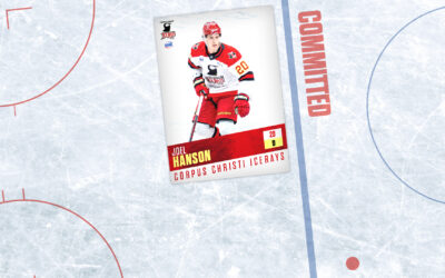 IceRays Defenseman Joel Hanson Commits to University of Wisconsin–Eau Claire