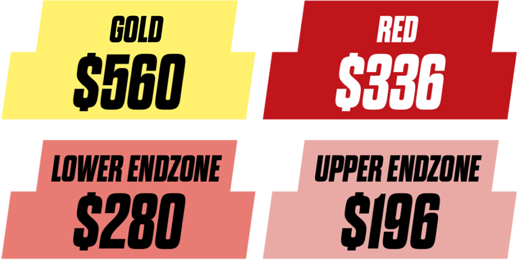 2026-27 Season Tickets Pricing