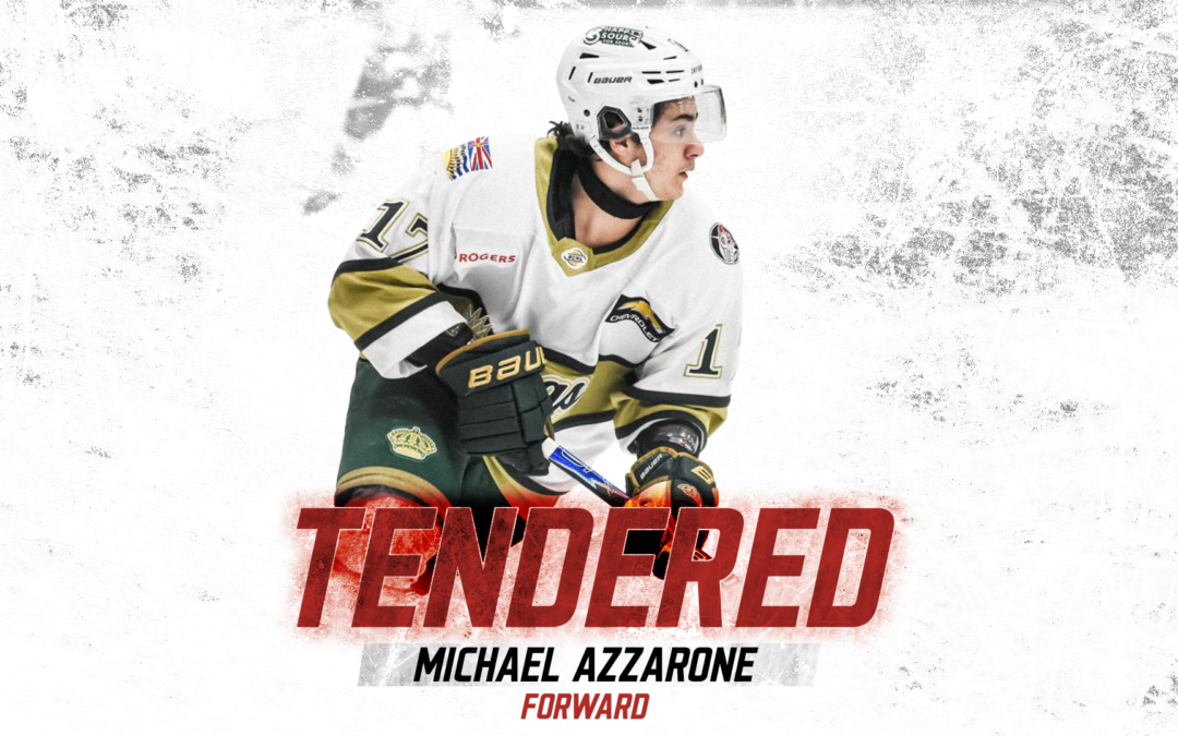 IceRays Tender Forward Michael Azzarone for 2026-27 Season