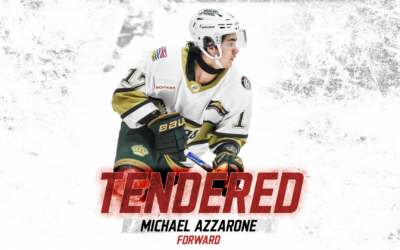 IceRays Tender Forward Michael Azzarone for 2026-27 Season