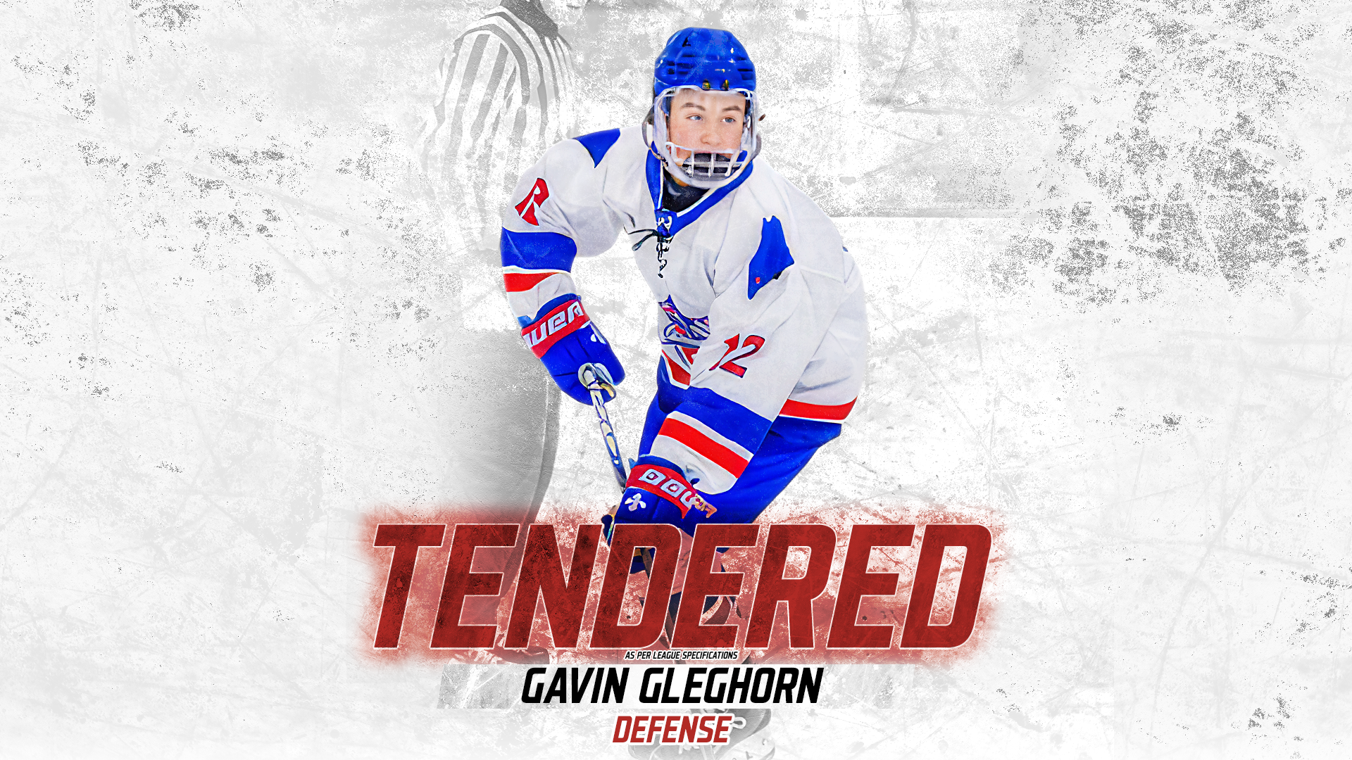 Tendered Gavin Gleghorn Tendered Gavin Gleghorn