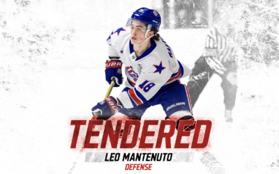 IceRays Tender Division I Prospect Defenseman Leo Mantenuto
