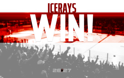 IceRays Rally for 4-2 Win Over Mudbugs in Preseason Finale