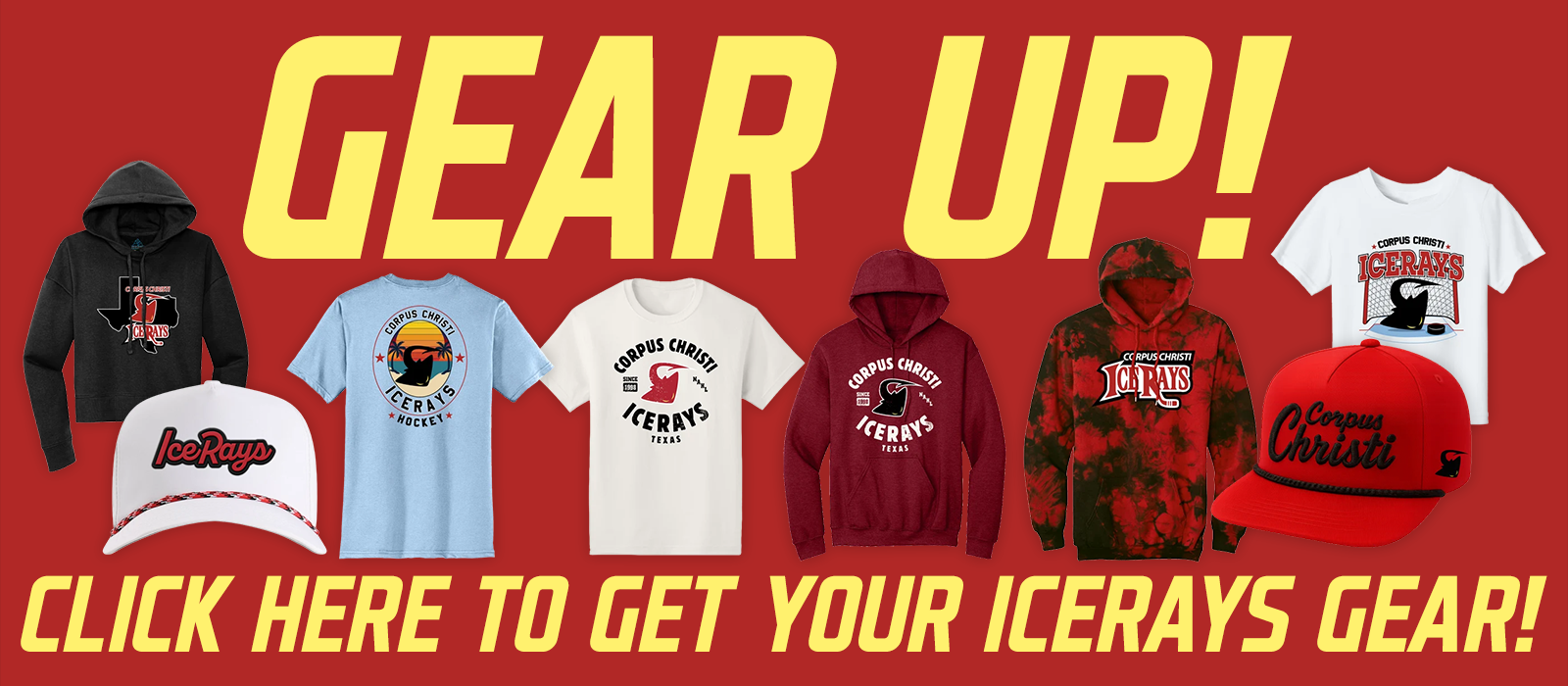 Gear Up! Click to Shop the IceRays Official Team Store! Gear Up! Click to Shop the IceRays Official Team Store!