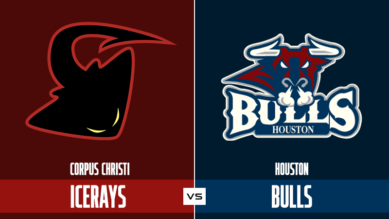 Corpus Christi IceRays vs Houston Bulls