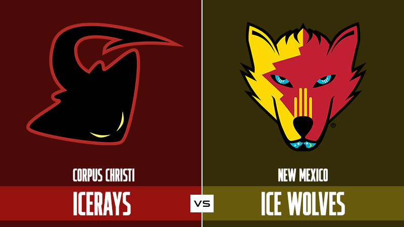 Corpus Christi IceRays vs New Mexico Ice Wolves