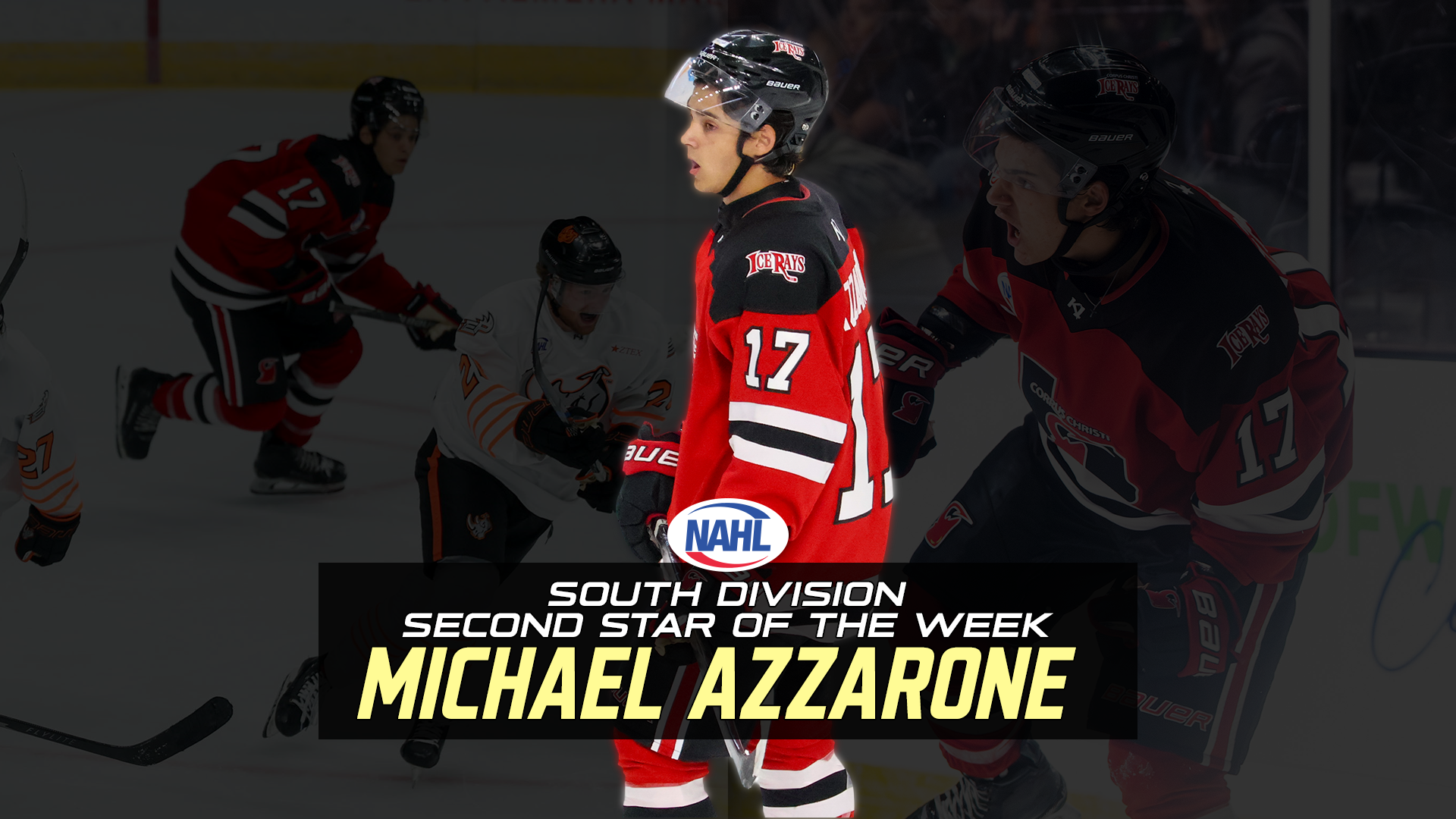 NAHL South Division Second Star of the Week Michael Azzarone