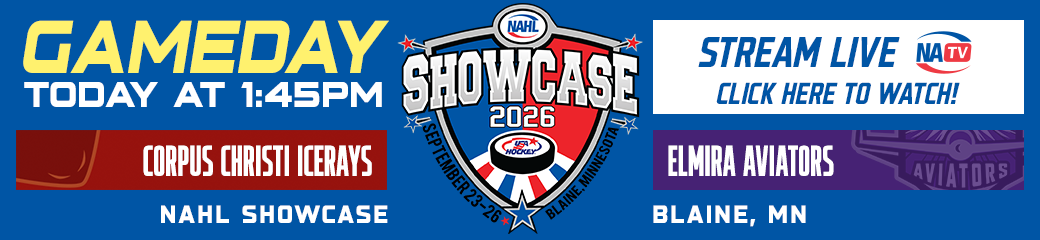 Click Here to Watch the IceRays in the NAHL Showcase - LIVE! Click Here to Watch the IceRays in the NAHL Showcase - LIVE!