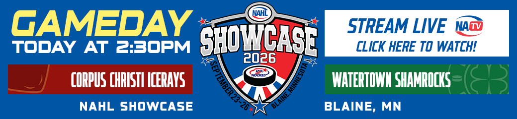 Click Here to Watch the IceRays in the NAHL Showcase - LIVE!