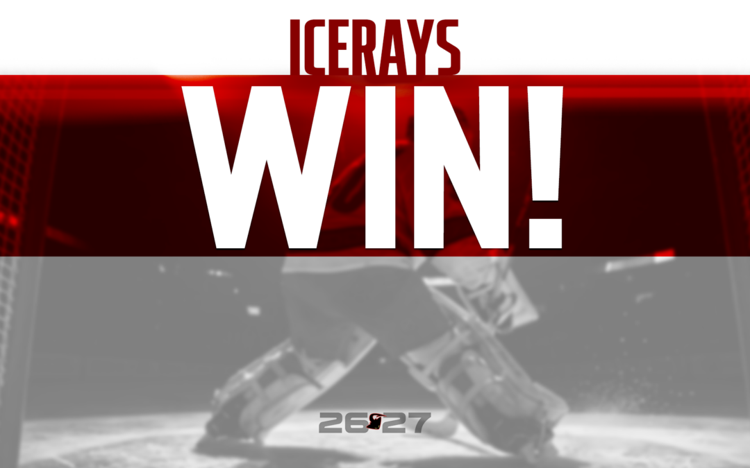BRYZGALOV SHUTS OUT RHINOS IN ICERAYS 1-0 WIN ON OPENING NIGHT